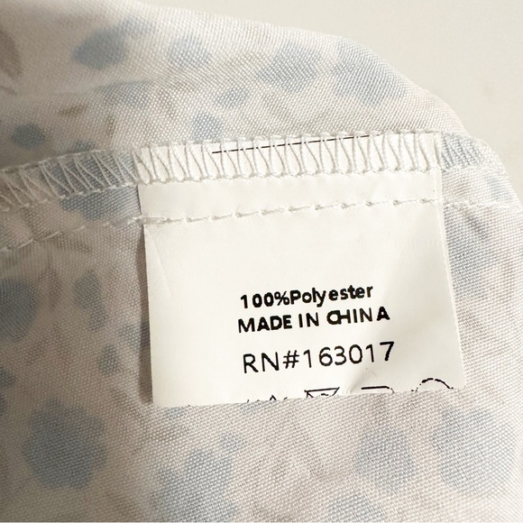 Princess Polly NWT Amara Midi Slip Dress in Blue Multi - Picture 7 of 12